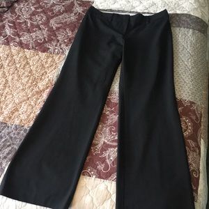 Ann Taylor Loft black Julie Trousers, 10T, 10 Tall / Long